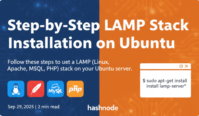 Step-by-Step LAMP Stack Installation on Ubuntu