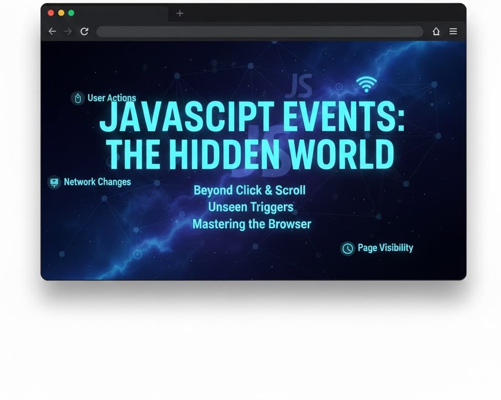 🤯 I Just Realized JavaScript Has WAY More Event Listeners Than I Ever Imagined